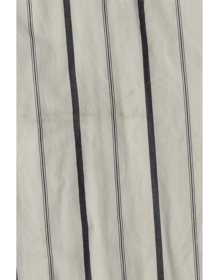 Murphy & Nye Mens Sailmakers Πουκάμισο Regular Fit XL Λευκό ριγέ