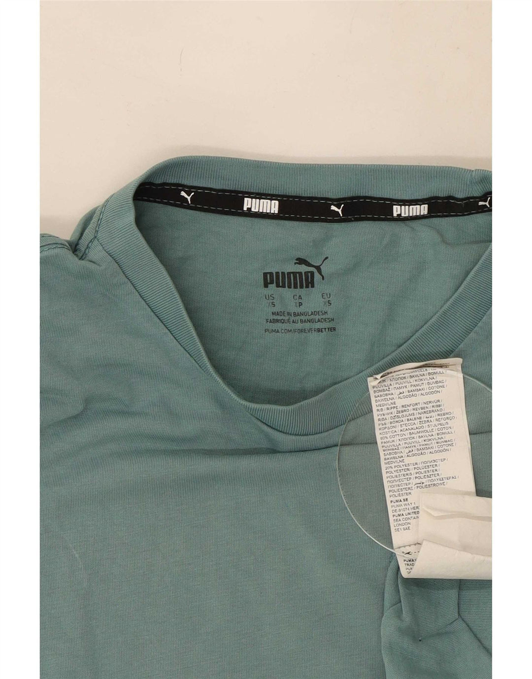 Ανδρικό T-Shirt Puma Top XS Πράσινο βαμβακερό