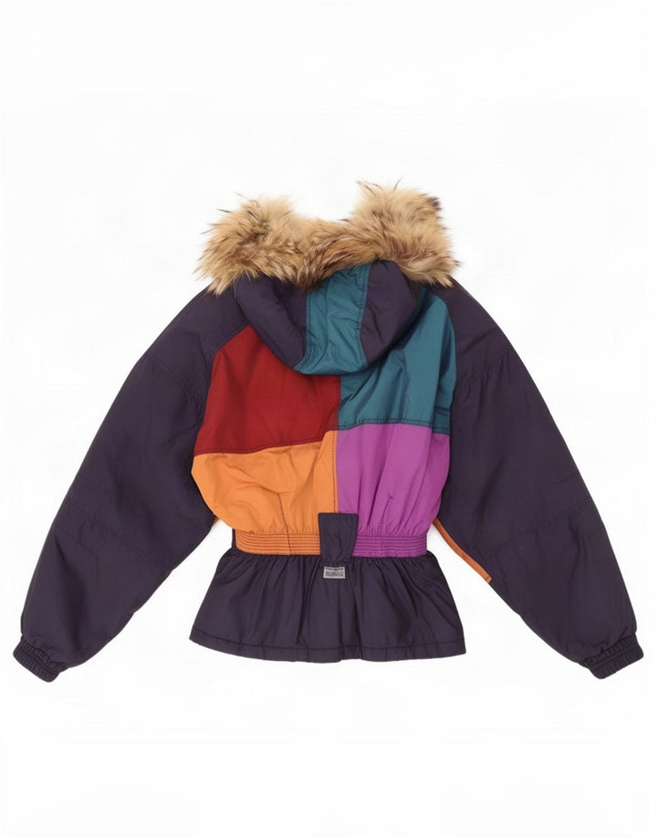 Gigi Rizzi γυναικείο τζάκετ αντιανεμικό IT 42 Medium Navy Blue Colourblock