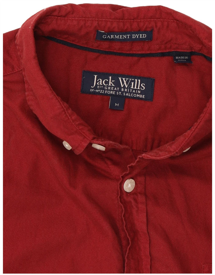 Ανδρικό πουκάμισο Jack Wills, μεσαίο κόκκινο