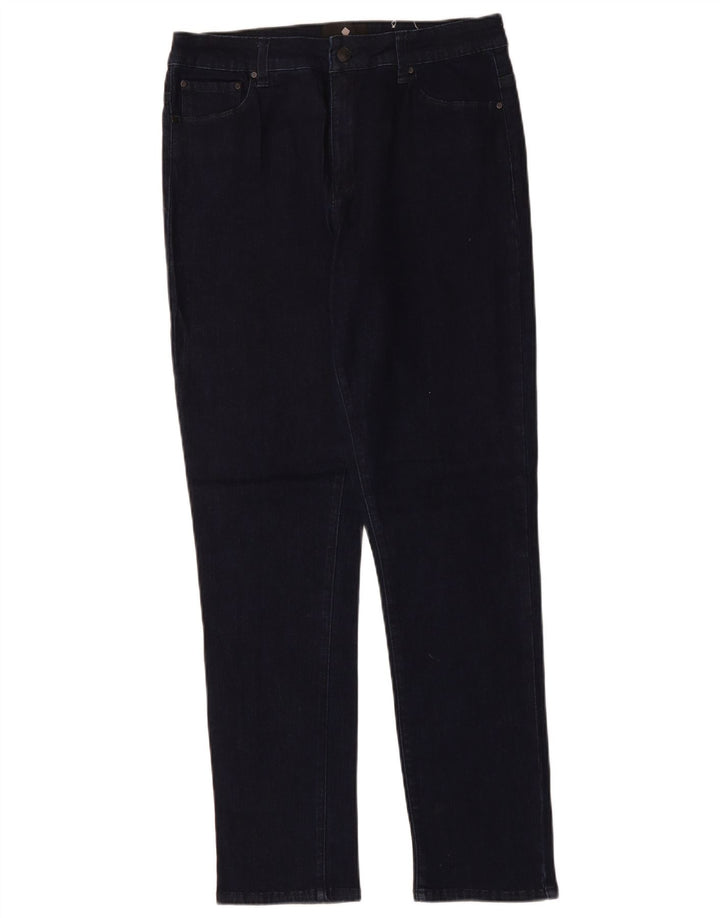 JIGSAW Γυναικείο Slim Jeans UK 14 Large W32 L31 Navy Blue