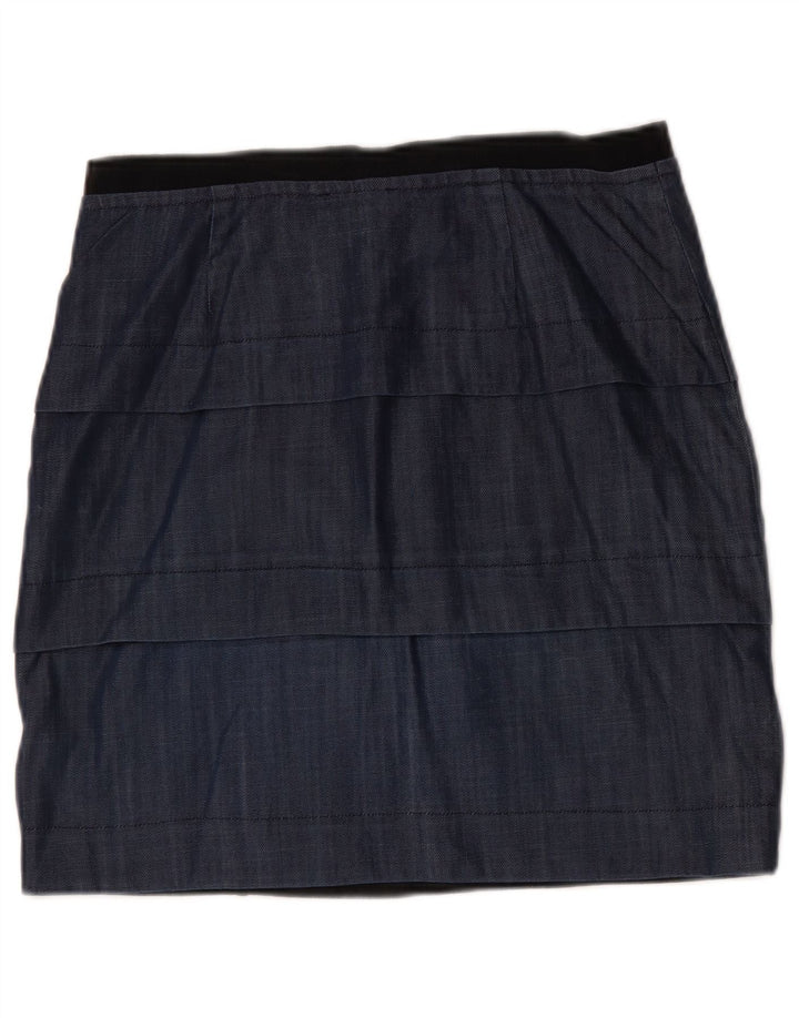 Max&Co. Γυναικεία φούστα Peplum μεγάλη W32 Navy Blue Viscose