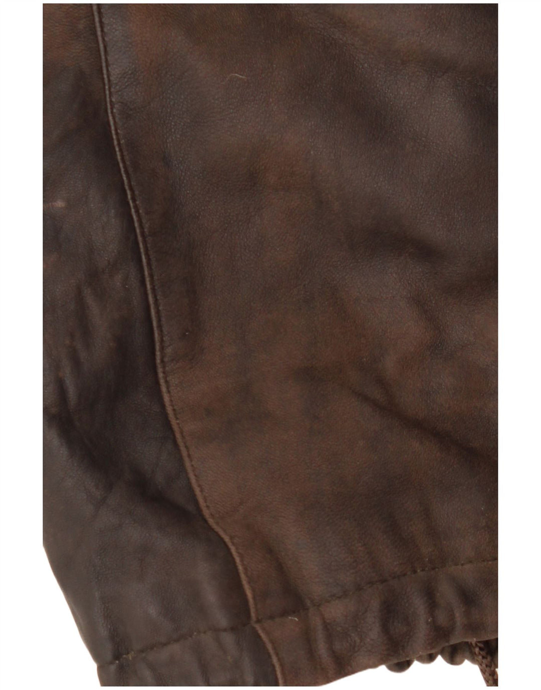 VINTAGE Γυναικείο Δερμάτινο Παλτό EU 38 Δερμάτινο Μεσαίο Καφέ