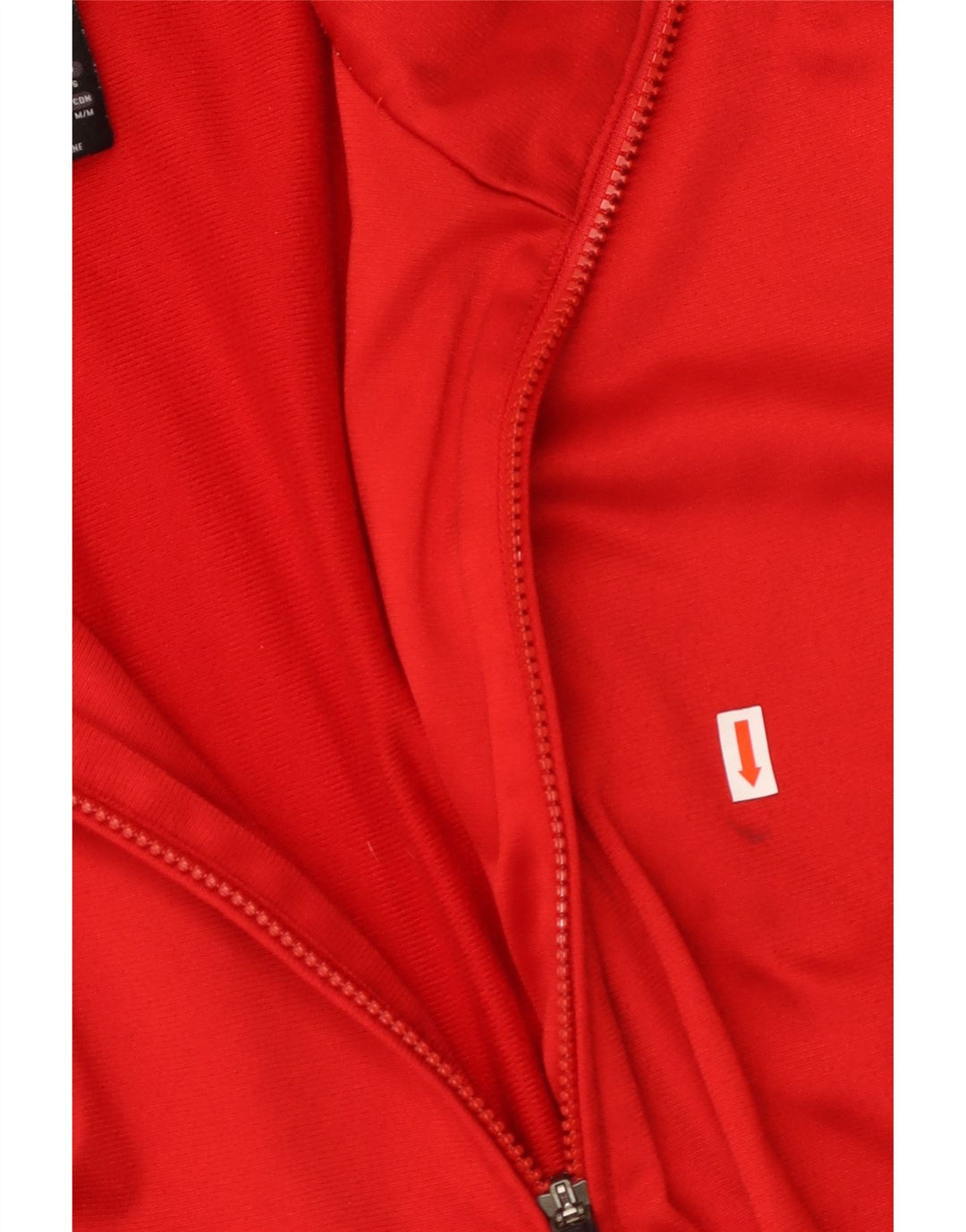 Ανδρική φόρμα ADIDAS Top Jacket UK 40/42 μεσαίο κόκκινο χρώμα πολυεστέρα