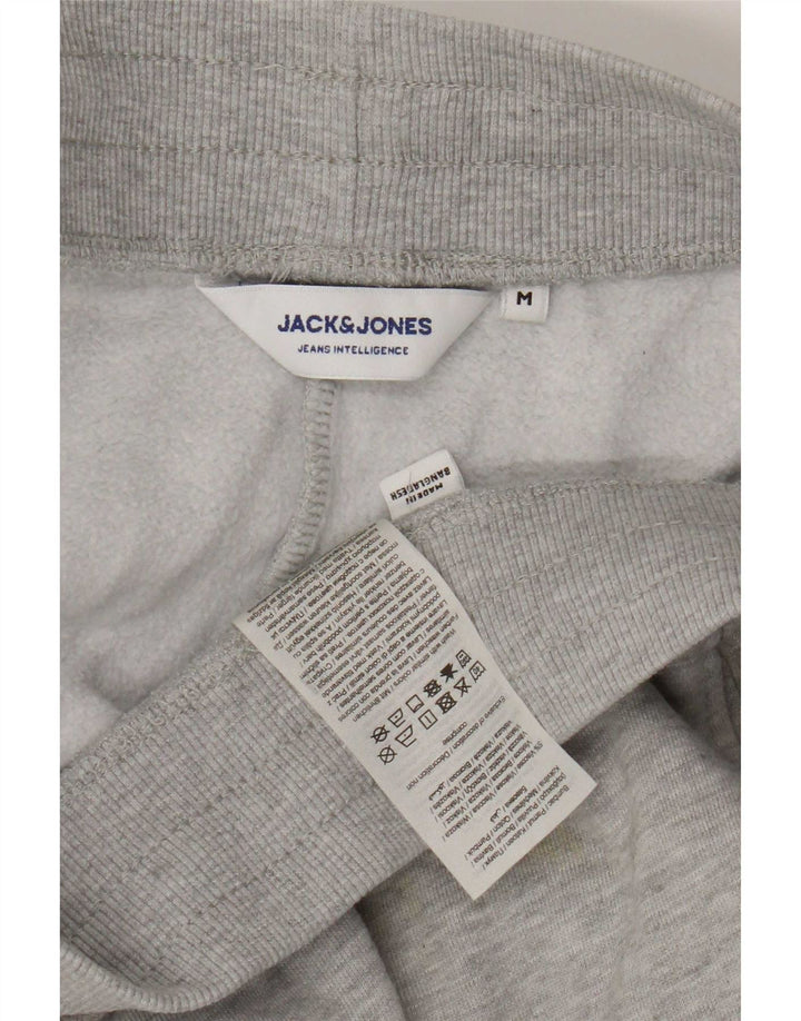 Ανδρική αθλητική φόρμα Jack & Jones Παντελόνι Joggers Βαμβακερό μεσαίο γκρι