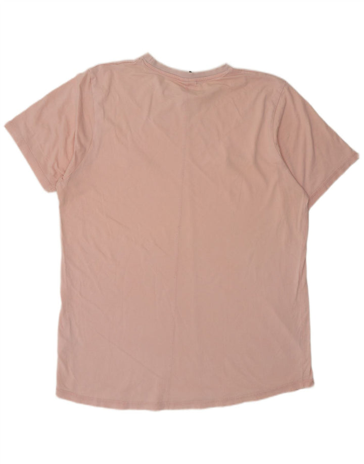 Ανδρικό T-Shirt Ellesse Top XL Ροζ Βαμβακερό