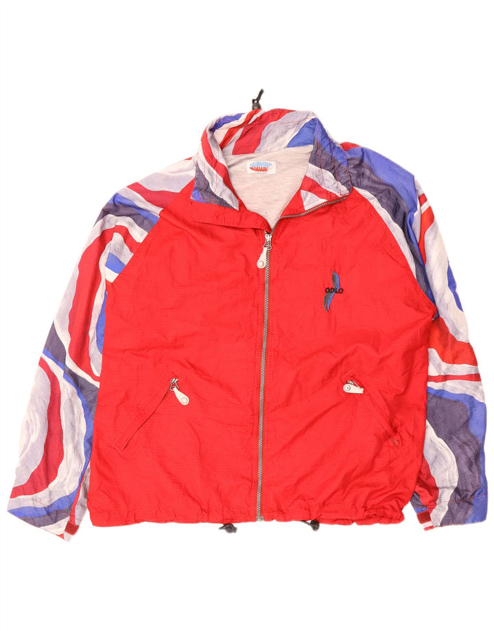 Ανδρική φόρμα ODLO Top Jacket XL Red Colourblock