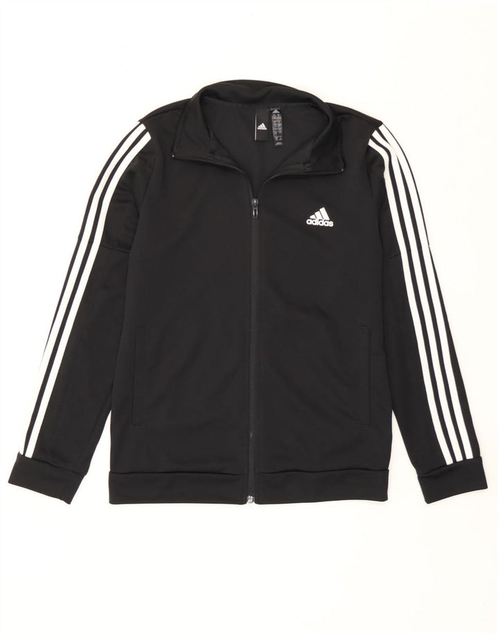 Γυναικεία αθλητική φόρμα Adidas Top Jacket UK 12 /14 Μεσαίου Μαύρου Πολυεστέρα