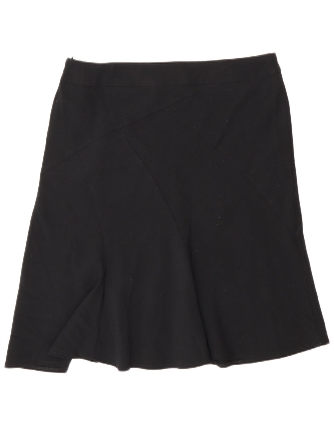 Marks & Spencer Γυναικεία φούστα A-Line UK 14 Large W32 Μαύρο Πολυεστέρας