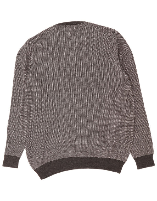 Ανδρικό πουλόβερ SUPERDRY Crew Neck Jumper 2XL Γκρι βαμβακερό
