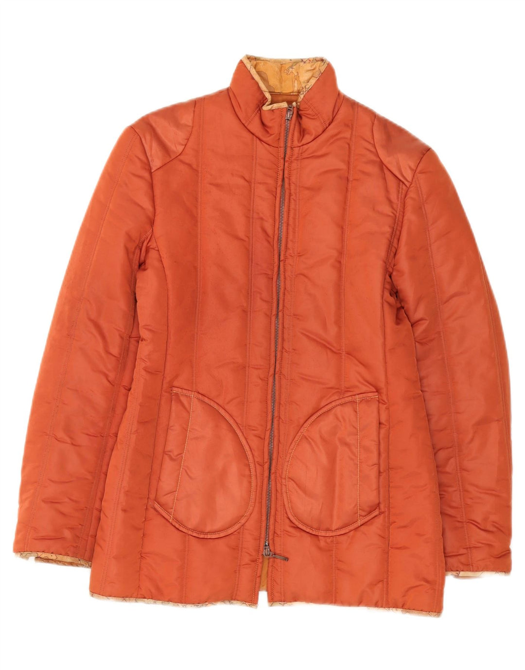 ALVIERO MARTINI Γυναικείο μπουφάν με επένδυση IT 44 Medium Orange