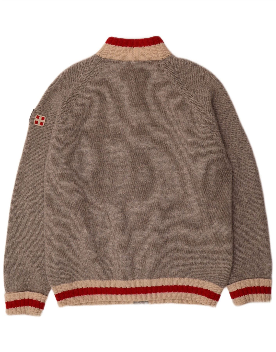 Ανδρικό πουλόβερ ζακέτα MC NEAL 2XL Γκρι μαλλί