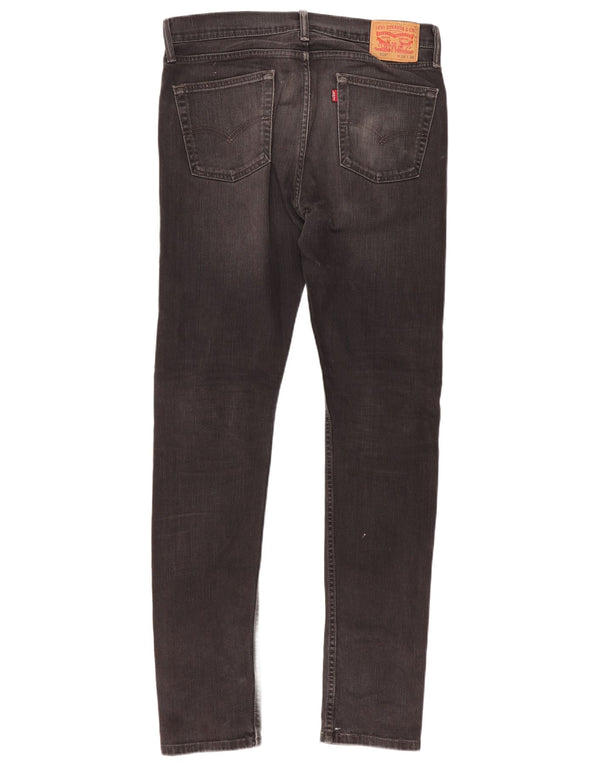 LEVI'S Mens 510 Skinny Jeans W34 L36 Grey Cotton