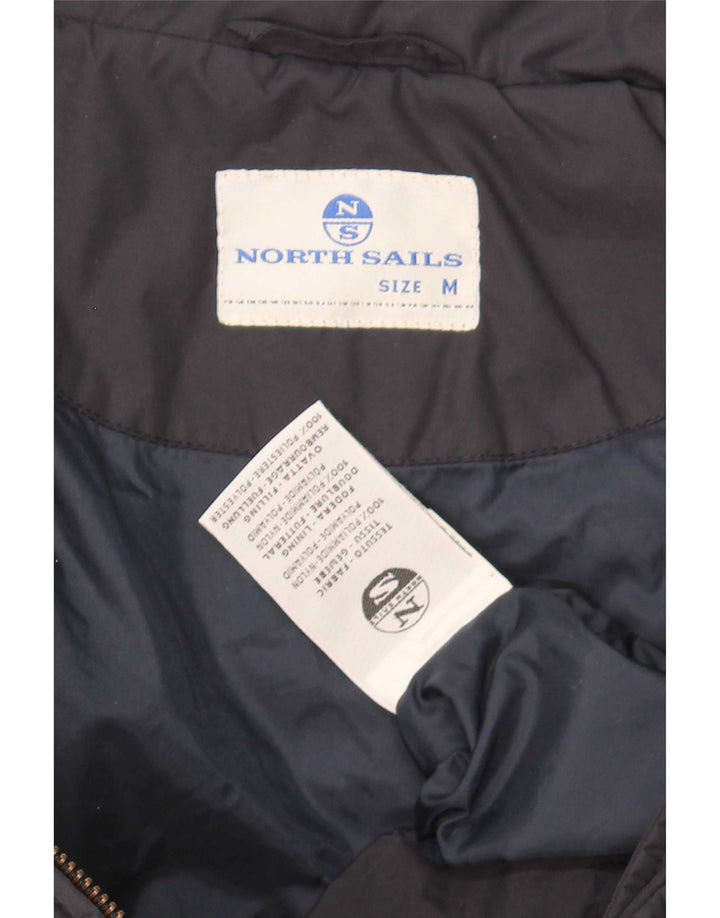 North Sails Ανδρικό γραφικό μπουφάν με επένδυση UK 38 Medium Navy Blue Polyamide