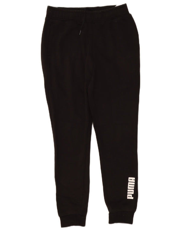 Ανδρική αθλητική φόρμα Puma Graphic Παντελόνι Joggers Μικρό μαύρο βαμβακερό