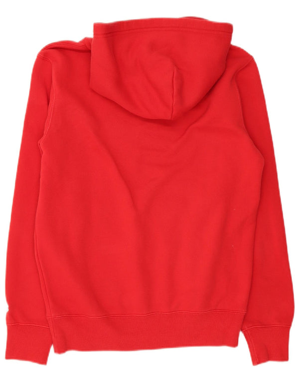 Champion Mens Hoodie Jumper Μικρό κόκκινο βαμβακερό
