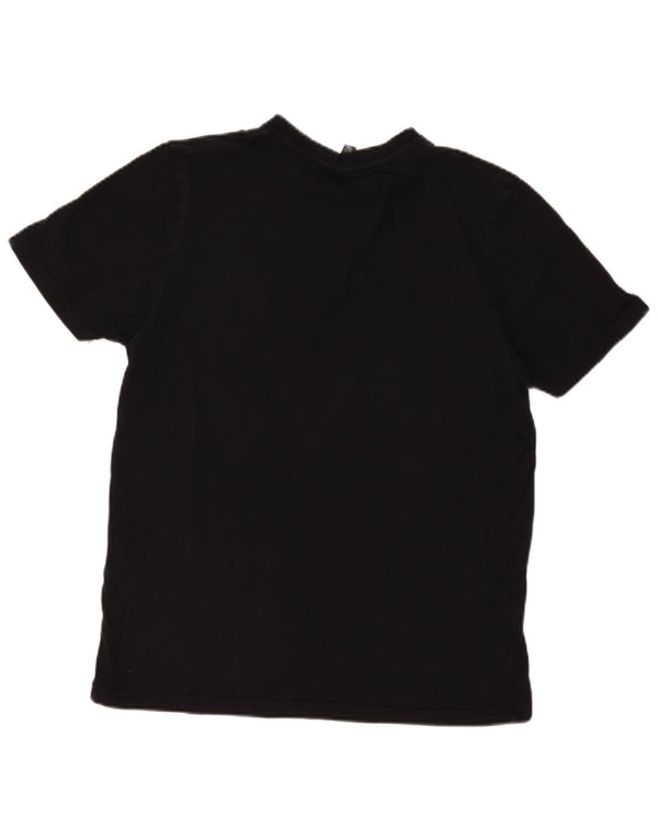 Ellesse Ανδρικό T-Shirt Slim Fit Top μεγάλο μαύρο βαμβακερό