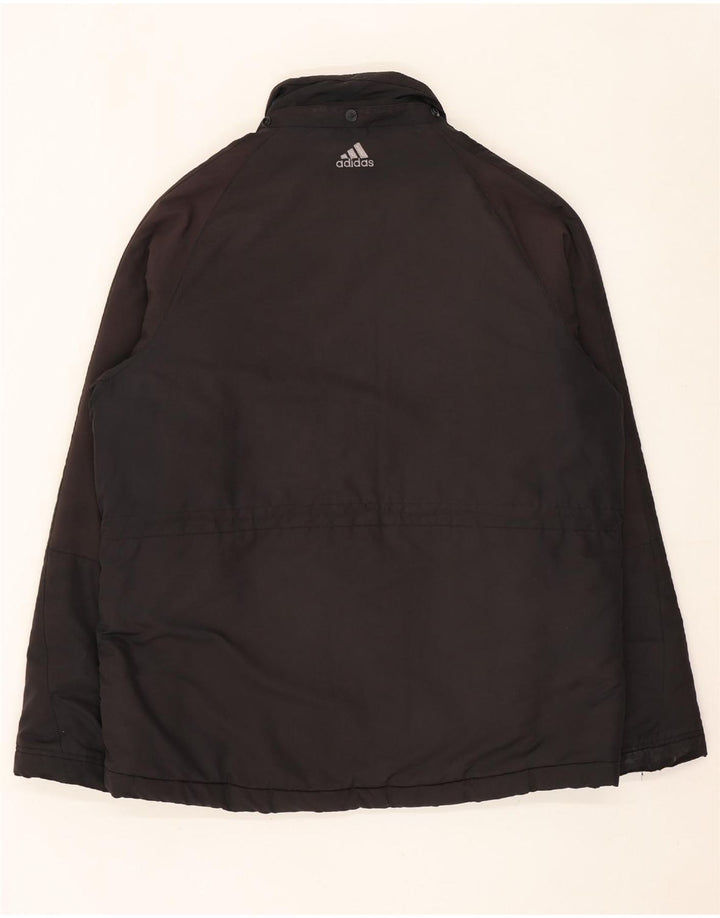 Ανδρικό μπουφάν ADIDAS Windbreaker UK 40 Large Black Polyester