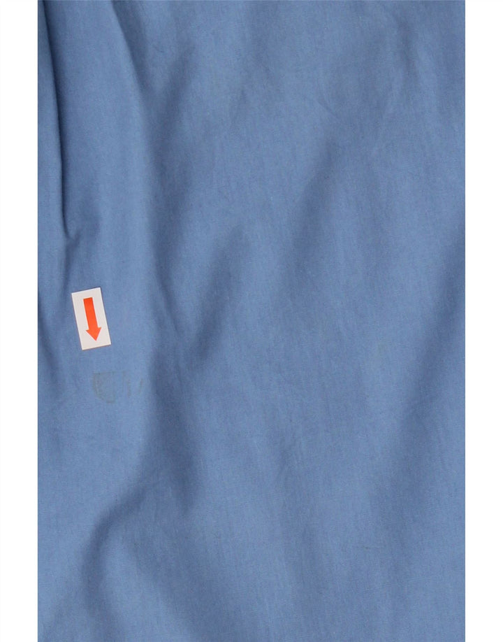 Ανδρικό πουκάμισο Wrangler μεγάλο μπλε βαμβακερό