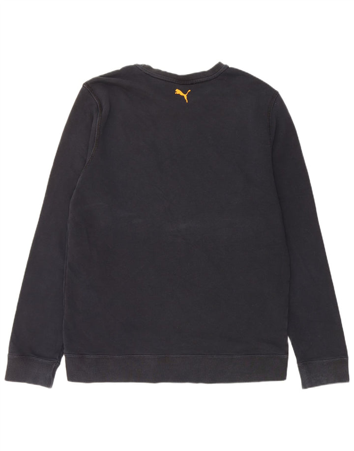 Ανδρικό γραφικό φούτερ Puma Jumper Large Navy Blue