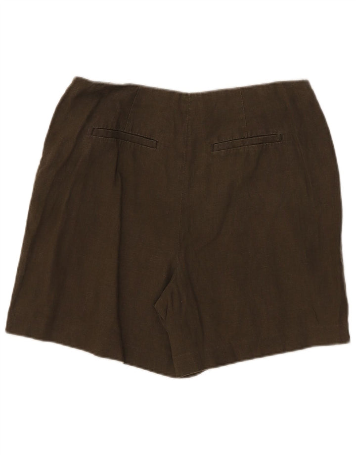 Boden Γυναικείο σορτς Chino UK 12 Medium W32 Χακί Λινό