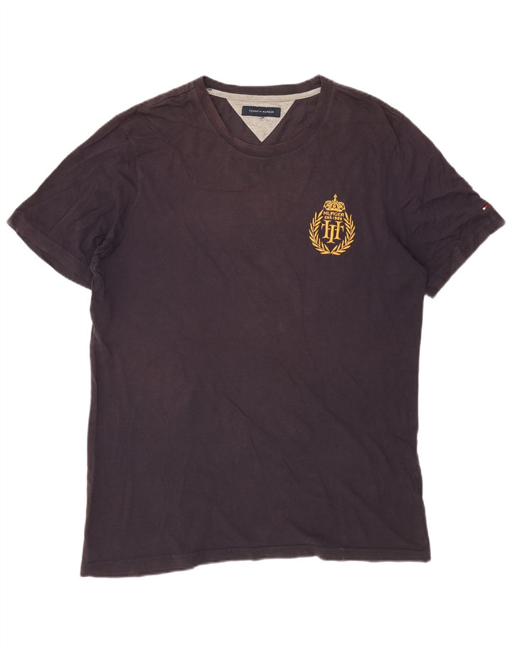 Ανδρικό T-Shirt Tommy Hilfiger Top Μεσαίο Μαύρο