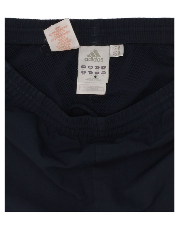 ADIDAS Boys Sport Shorts 11-12 Years Navy Blue Polyester Vintage Adidas and Second-Hand Adidas from Messina Hembry 