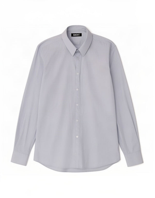 Ανδρικό πουκάμισο Dkny 16 Large Μπλε Βαμβακερό