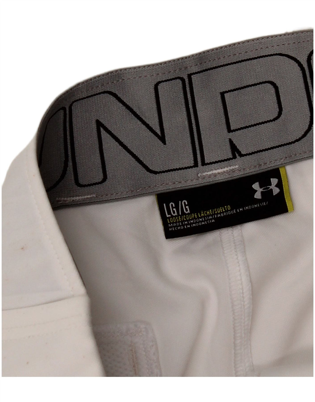 UNDER ARMOR Ανδρικό Joggers Casual Παντελόνι Μεγάλο W34 L30 Λευκό