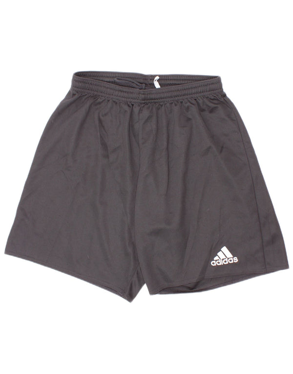 Adidas Boys Climalite Σορτς 9-10 ετών Μικρό Μαύρο Πολυεστέρα