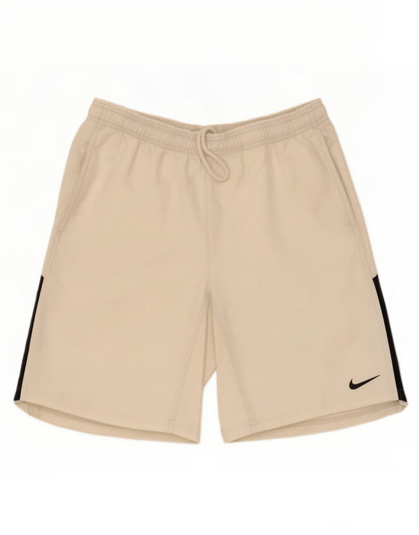 Ανδρικά σορτς Nike Dri Fit Sport Small White Colourblock Polyester