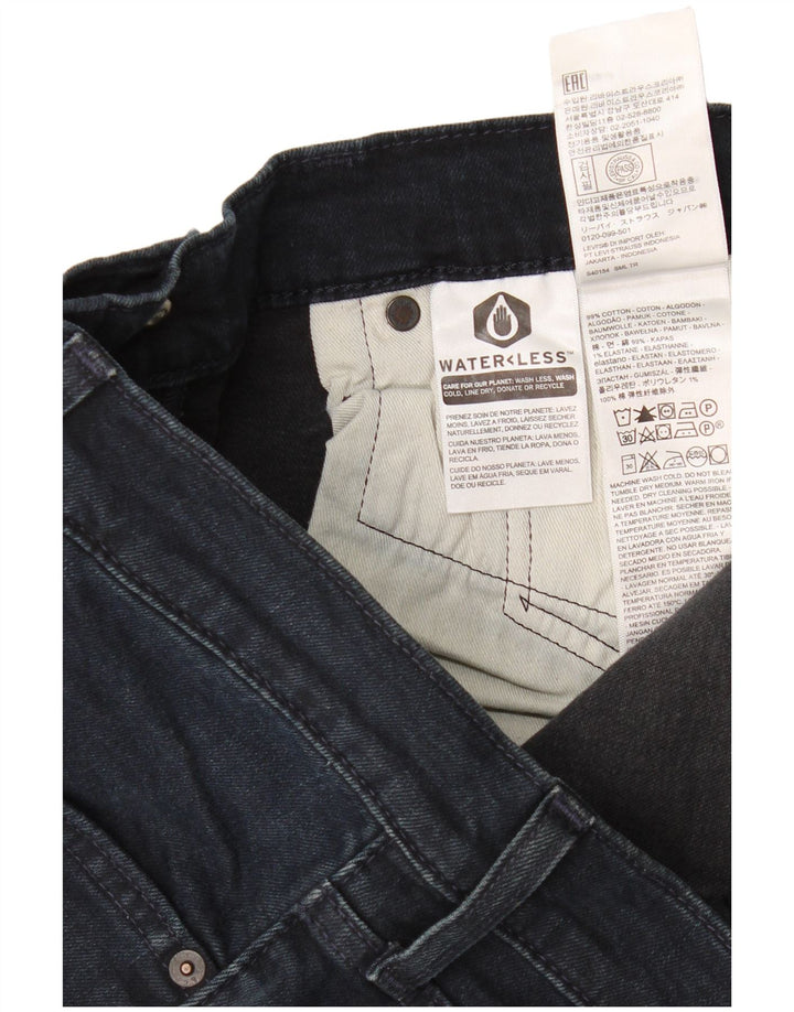 Ανδρικό τζιν Levi's Slim W38 L30 Navy Blue Cotton
