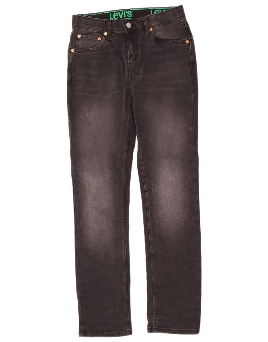 Levi's Boys Slim Jeans 13-14 ετών W26 L30 Μαύρο
