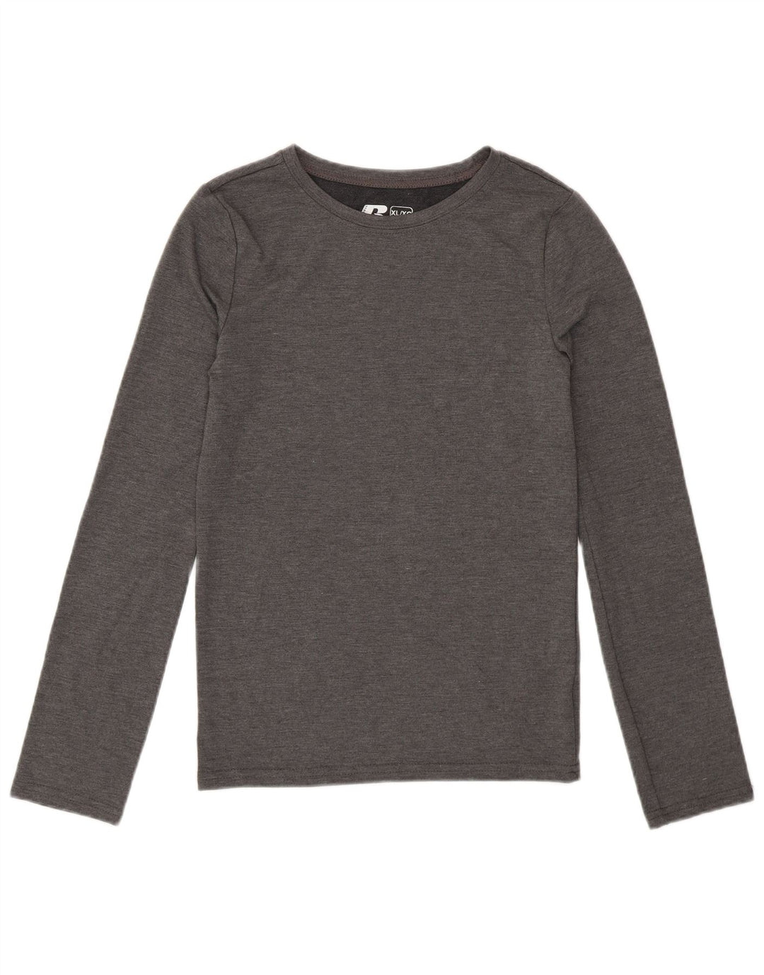 Russell Athletic Girls Top μακρυμάνικο 14-15 ετών XL Grey Polyester Modern