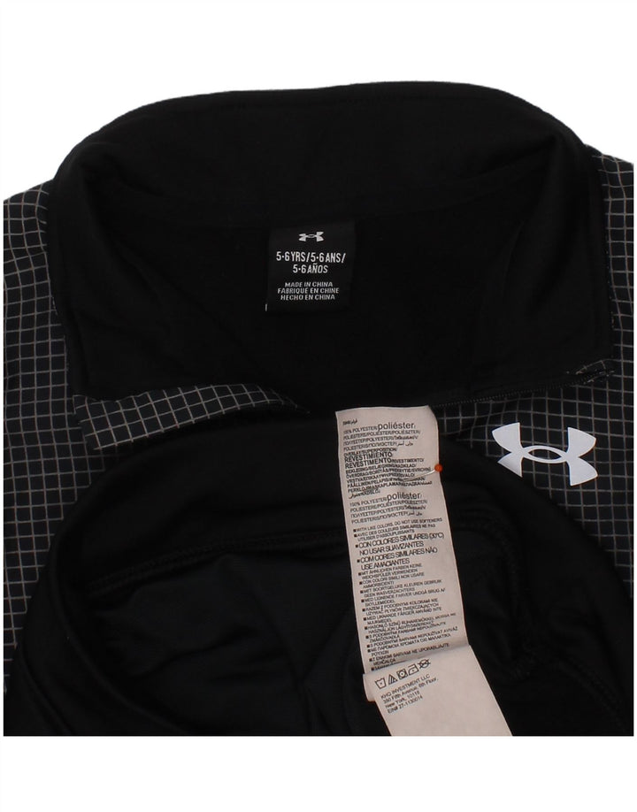 Under Armour Boys Graphic πουλόβερ αθλητική φόρμα 5-6 ετών Μαύρο Πολυεστέρα