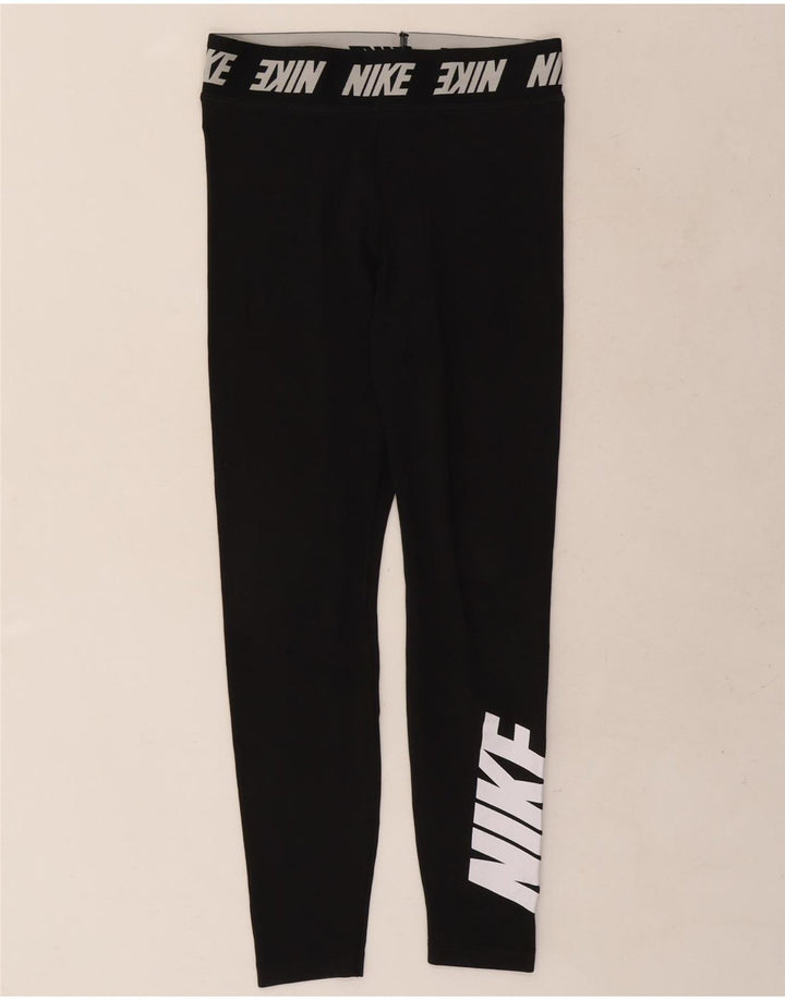 Γυναικεία γραφικά κολάν Nike UK 12 Medium Black