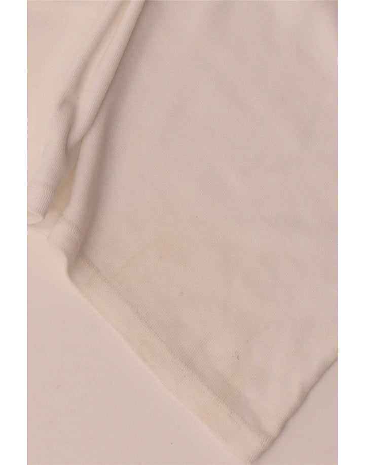 Massimo Dutti Γυναικείο T-Shirt Top UK 14 Large White Colourblock