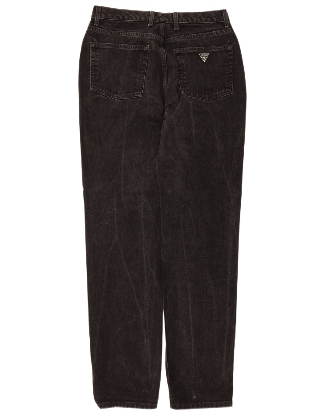 Guess Γυναικείο Tapered Jeans W31 L30 Μαύρο βαμβακερό