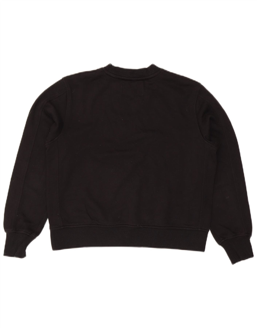 Calvin Klein Jeans Γυναικεία φούτερ υπερμεγέθη Jumper UK 10 Small Black