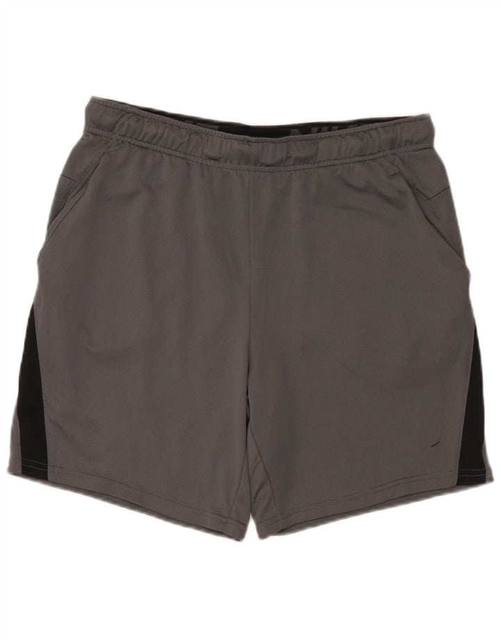 Ανδρικά σορτς Nike Dri Fit Standard Αθλητικά Σορτς Μεγάλο Γκρι Χρώμα Πολυεστέρας