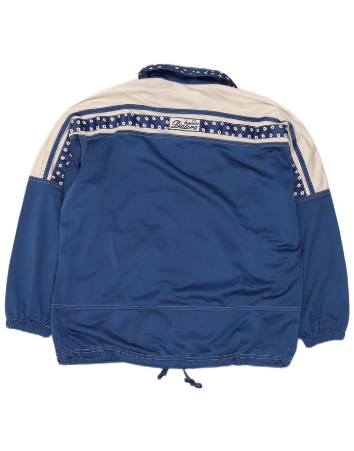 DIADORA Γυναικεία φόρμα oversized Top Jacket UK 12 Medium Blue Floral