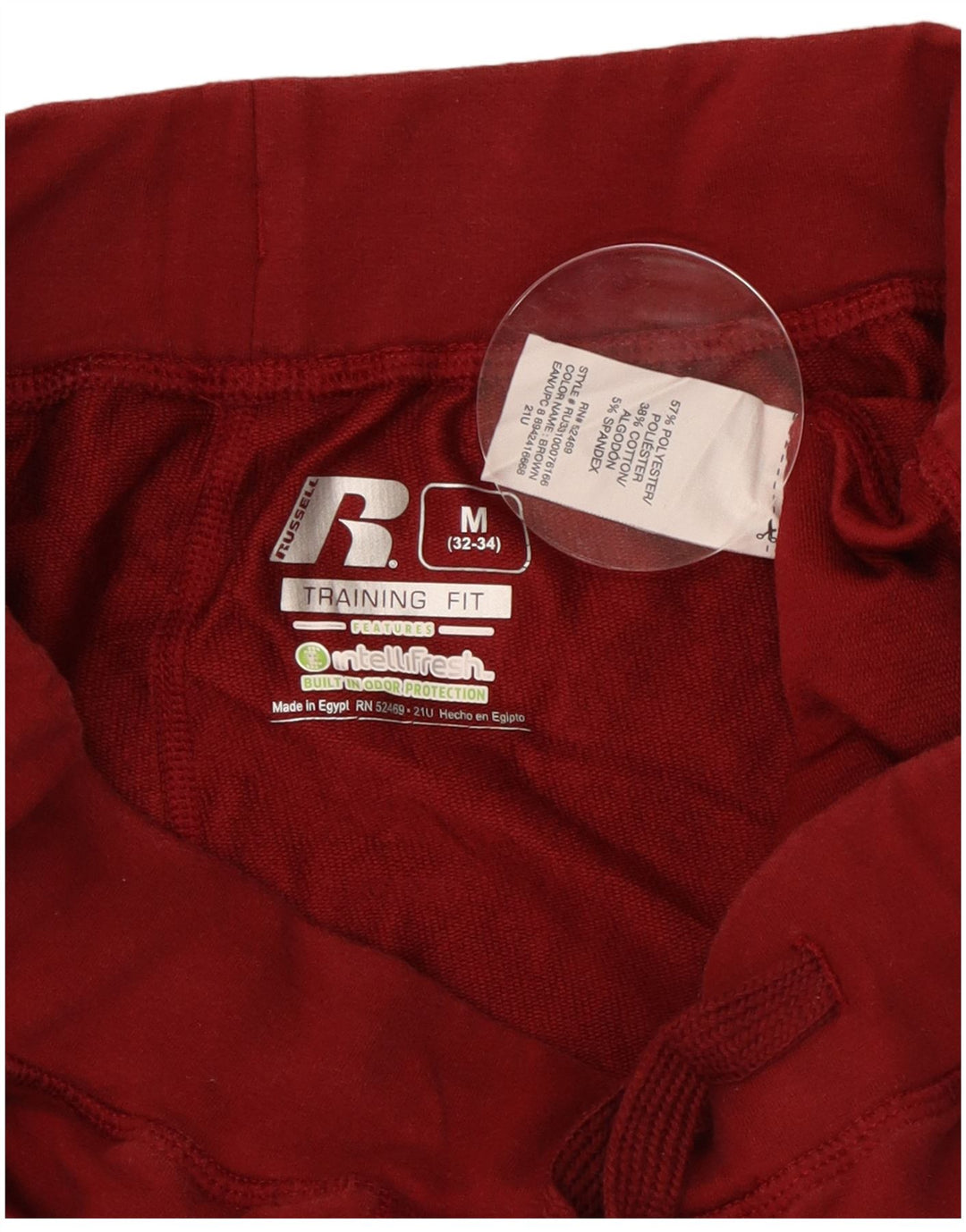 RUSSELL ATHLETIC Ανδρική φόρμα Dri-Power Παντελόνι Joggers Μεσαίο κόκκινο