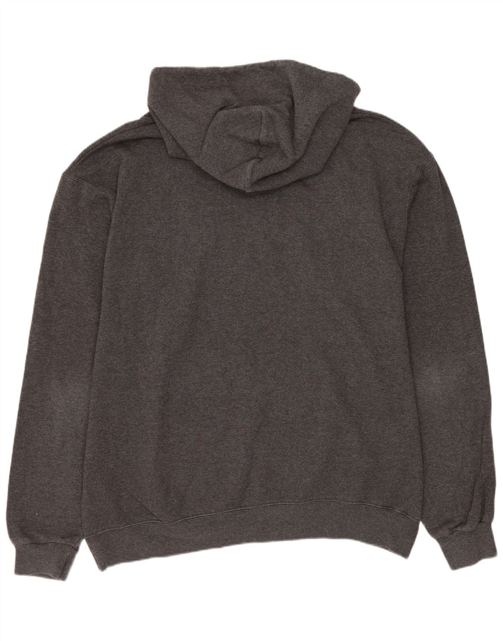 Champion Mens Wright State University Graphic Hoodie Jumper Large Grey