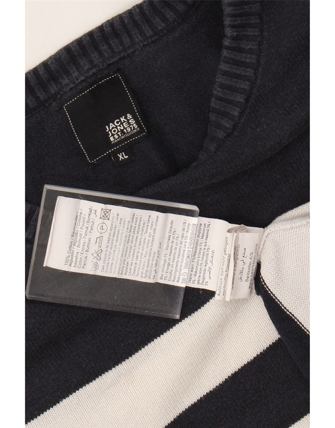 JACK & JONES Boys Crew Neck Jumper πουλόβερ 15-16 ετών XL Navy Blue