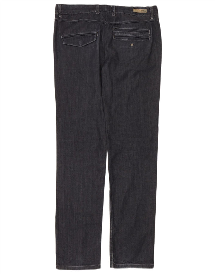 Zara Ανδρικό τζιν ίσιο EU 40 Medium W31 L34 Navy Blue