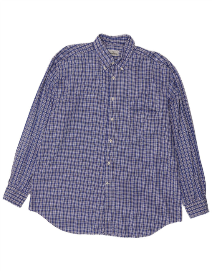 Ανδρικό πουκάμισο Cerruti 1881 XL Blue Check