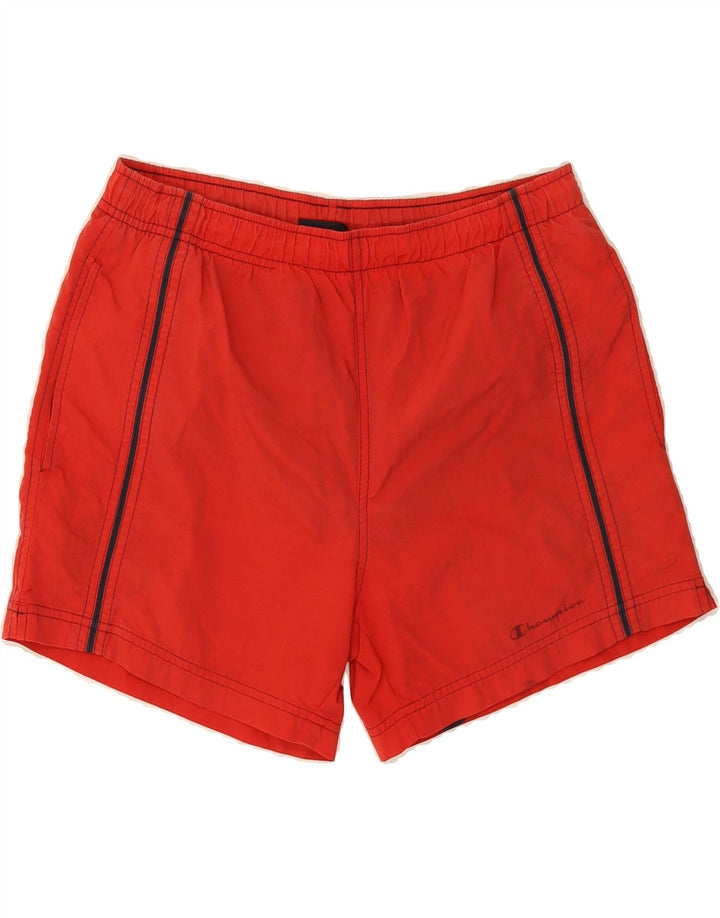 CHAMPION Mens Swimming Shorts Small Red Vintage Champion and Second-Hand Champion from Messina Hembry 
