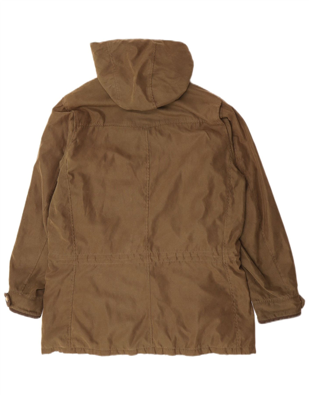 Musto γυναικείο μπουφάν Parka με φερμουάρ UK 16 Large Khaki Polyester Classic