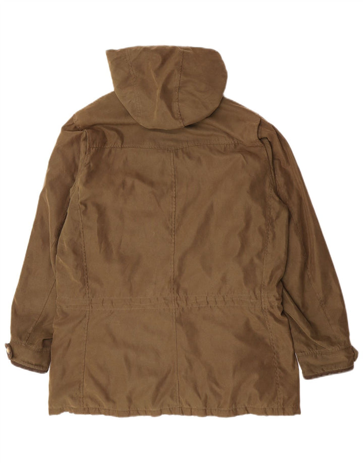 Musto γυναικείο μπουφάν Parka με φερμουάρ UK 16 Large Khaki Polyester Classic