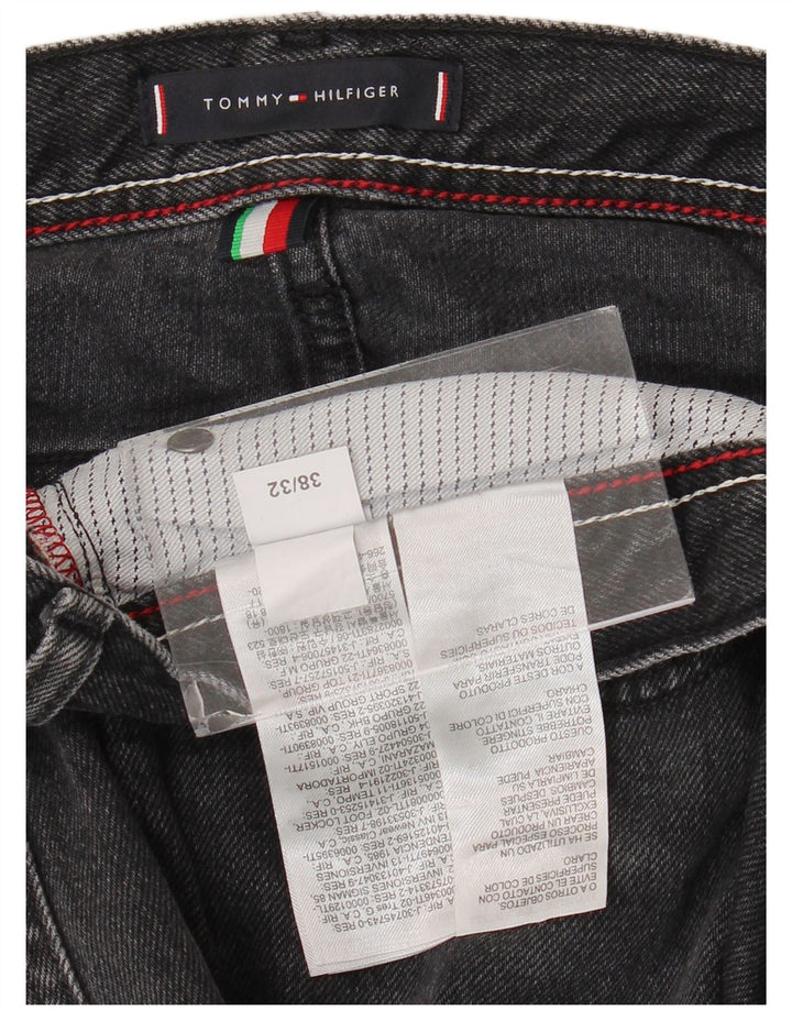 Ανδρικό τζιν ίσιο Tommy Hilfiger W38 L32 Γκρι βαμβακερό